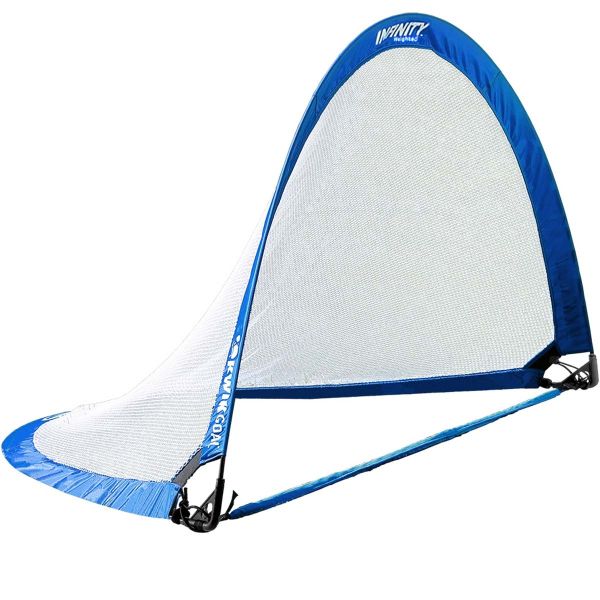 Kwik Goal 6' WEIGHTED Infinity Pop-Up Soccer Goal, Large, BLUE (each)