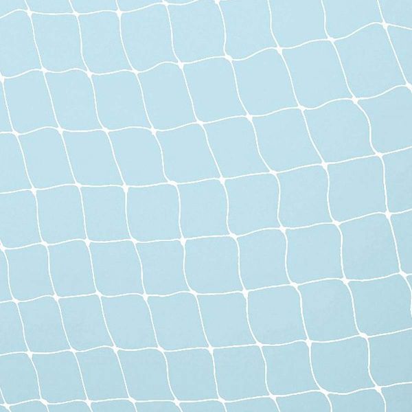 Jaypro 7&#039;x12&#039;x1&#039;x4&#039;  2.5mm Soccer Net, WHITE