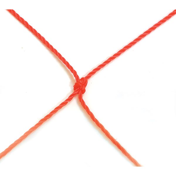 Jaypro 4'x6'x0'x3' Soccer Net, 2.5mm, ORANGE, PSS406N (each)