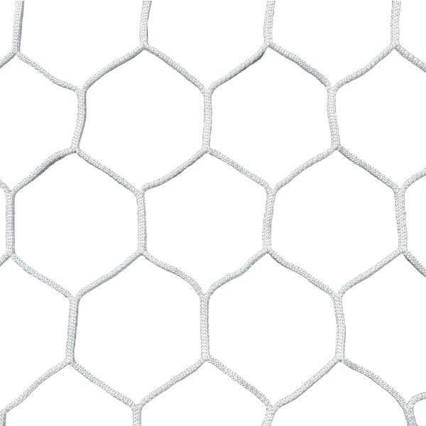 PEVO 8'x24'x3'x8' 4mm Hexagonal Soccer Net