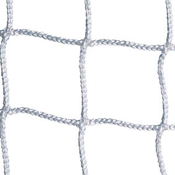 Jaypro 8'x24'x4'x10' Official Soccer Nets 3mm, WHITE SCN-24 (pair) 