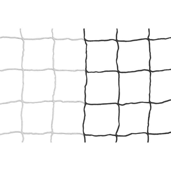 Kwik Goal 8'x24'x3'x8.5', Evolution Black/White Striped 3mm Soccer Net