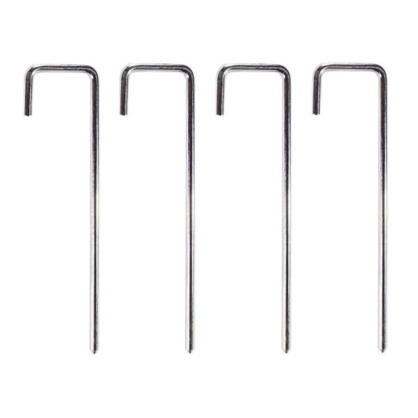 Kwik Goal set/4 Portable Soccer Goal "J" Anchors, 10B9001