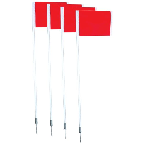 Champro Deluxe Official Soccer Corner Flags w/ Spring, set of 4, A197