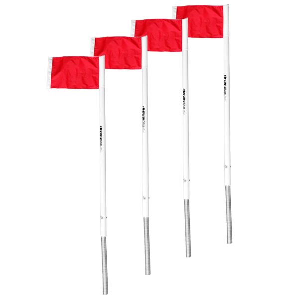 Kwik Goal International Soccer Corner Flags, set of 4, 6B701