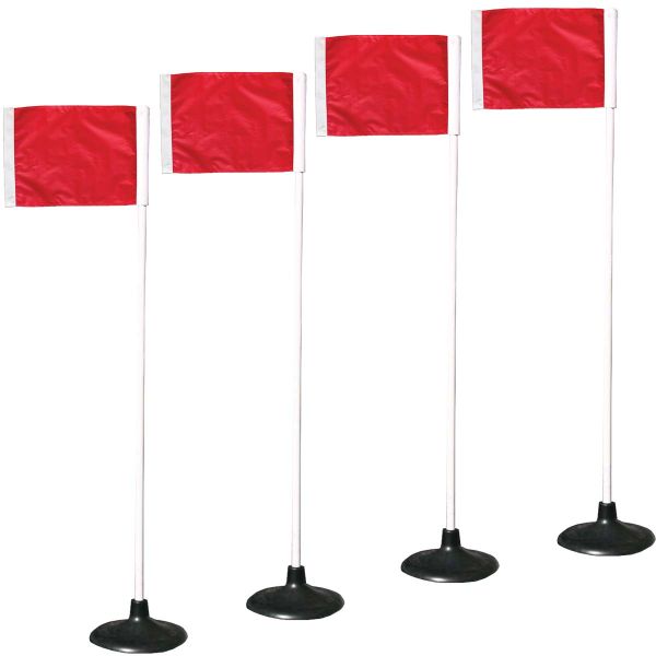 Jaypro Premium Soccer Corner Flags, set of 4