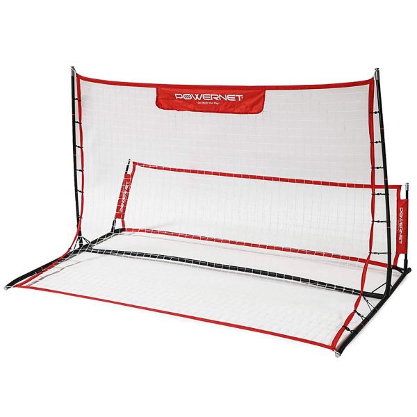 POWERNET 6'x4' Fast Pass Dual-Side Soccer Rebound Trainer