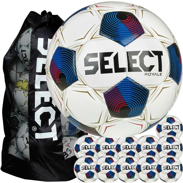 Select 12/pk Royale V25 Soccer Ball Package