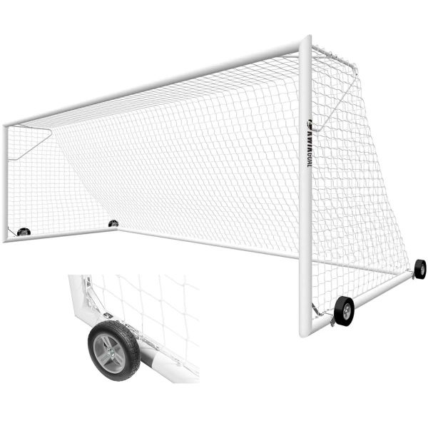 Kwik Goal Pro Premier European 8'x24' Match Soccer Goal w/ Wheels, 2B2001 (each)