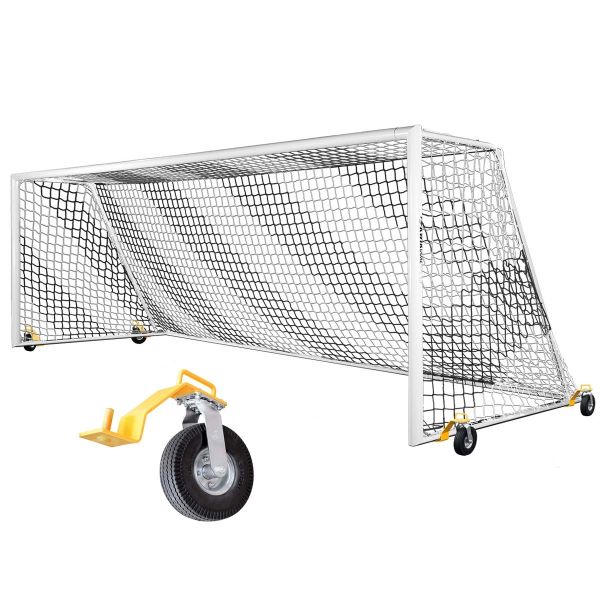 Kwik Goal 8'x24' Evolution EVO 2.1 Soccer Goal w/ Swivel Wheels (each)