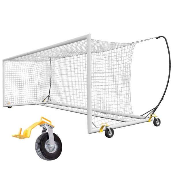 Kwik Goal 8'x24' Pro Premier Copa Portable Soccer Goal w/ Swivel Wheels (each)