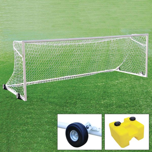 Jaypro 8'x24' Nova Premiere Soccer Goal Package - SGP-600PKG (pair)
