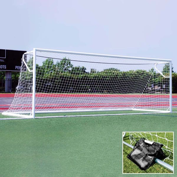 Alumagoal 8'x24' Euro Soccer Goals (pair)