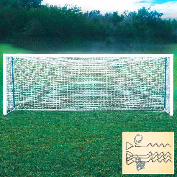 Bison 8'x24' ShootOut Soccer Goals (pair)