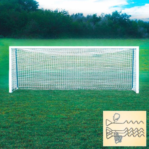 Bison 7'x21' ShootOut Soccer Goals (pair)