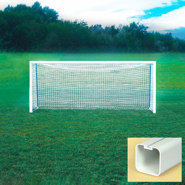 Bison 6.5'x12' ShootOut Square Soccer Goals (pair)