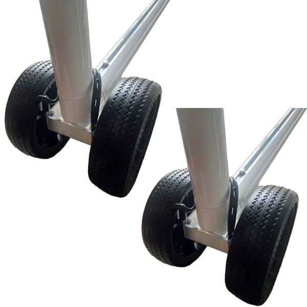 PEVO Removable Soccer Goal Wheel Kit