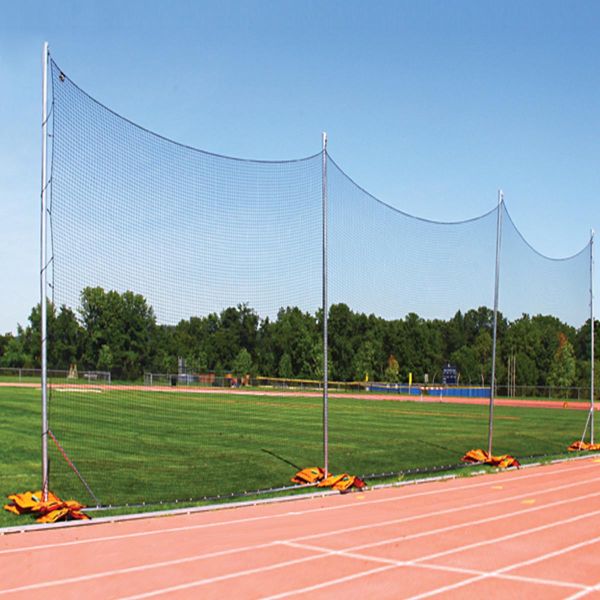 Kwik Goal 15'Hx60'W Portable Backstop Netting System, 7E201