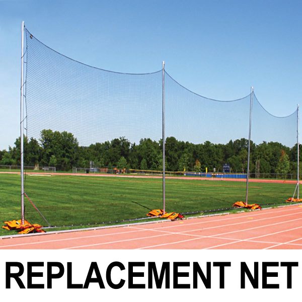 Kwik Goal 3B4901 Portable Backstop REPLACEMENT NET, 15'H X 60'W