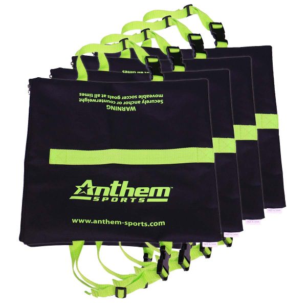 Anthem Sports Set of 4 Soccer Goal Anchor Sand Bags
