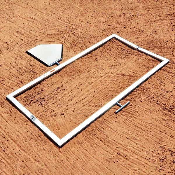 Jaypro 4'x6' Adult Baseball Folding Batter's Box Template, BBTMOFF 