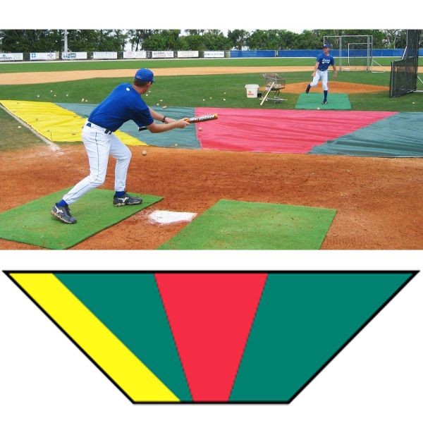 Aer-Flo Minor League Bunt Zone Infield Protector