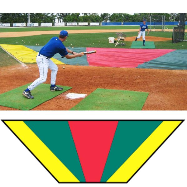 Aer-Flo Major League Bunt Zone Infield Protector