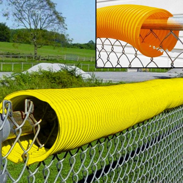 Fence Crown Fence Top Protector, 100' Length