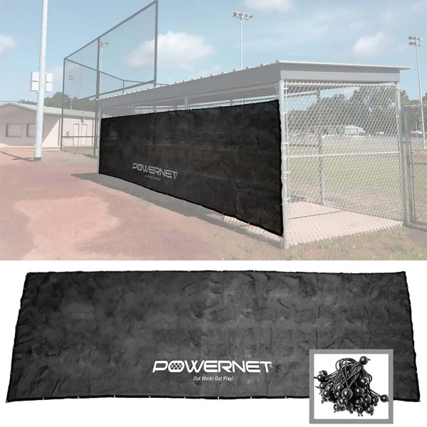 POWERNET 18.75'x7' Fence Shade Cover