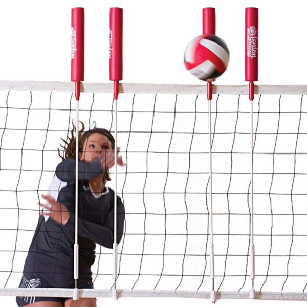 Tandem Volleyball Quad Blocker Spike Trainer