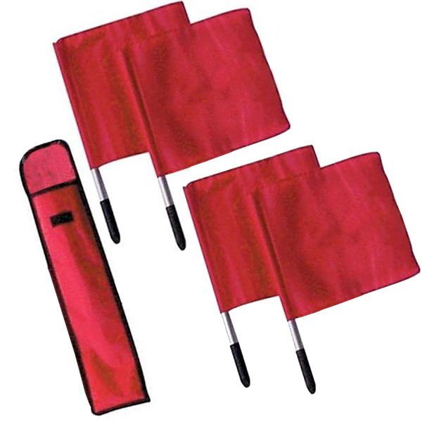 Tandem Deluxe Volleyball Linesman Flags (Set of 4)