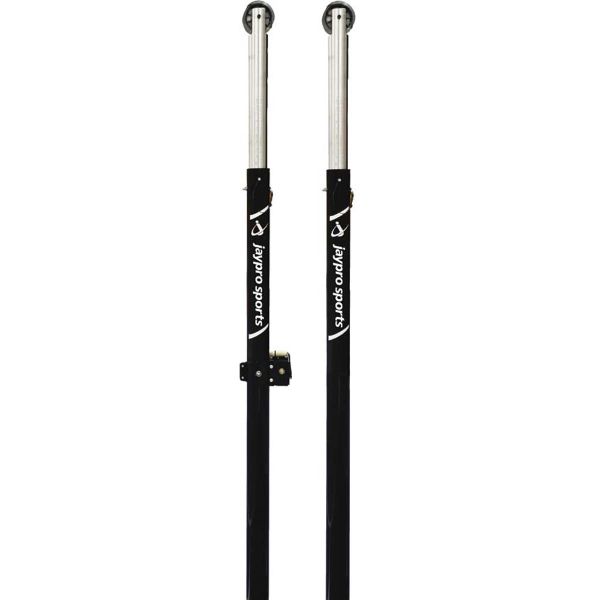 Jaypro PVB-4500/5000 Featherlite Aluminum Pin-Stop Volleyball Uprights
