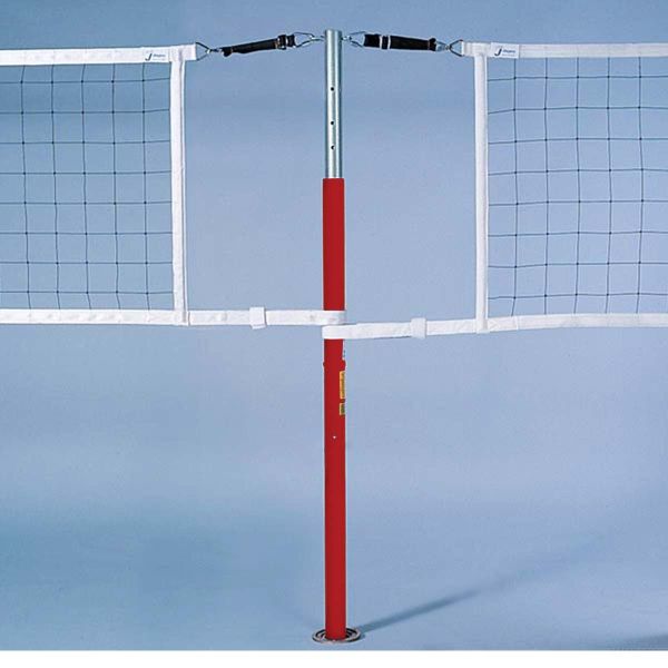 Jaypro 3" PVBC-300 Hybrid Steel Pin-Stop Center Standard Volleyball Package