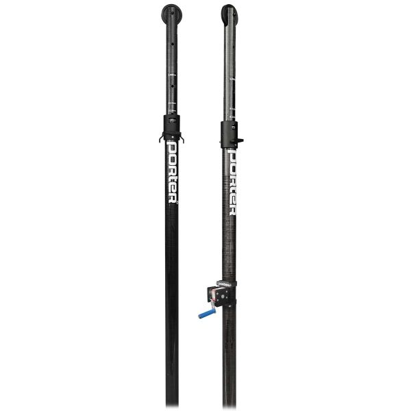 Porter Powr-Carbon II 3" Volleyball Uprights, 2093