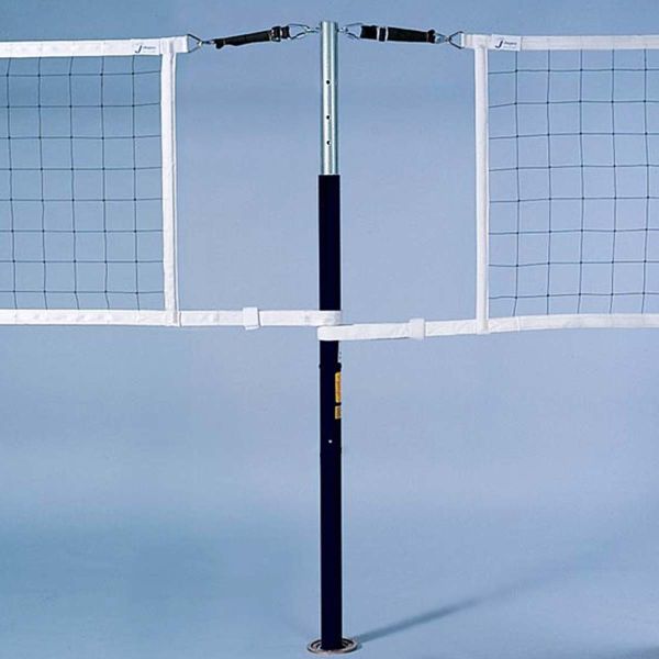 Jaypro 3-1/2" PVBC-500 Featherlite Collegiate Pin-Stop Center Volleyball Standard Package