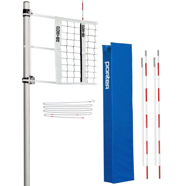 Porter Powr-Rib II Competition Package Volleyball Net System