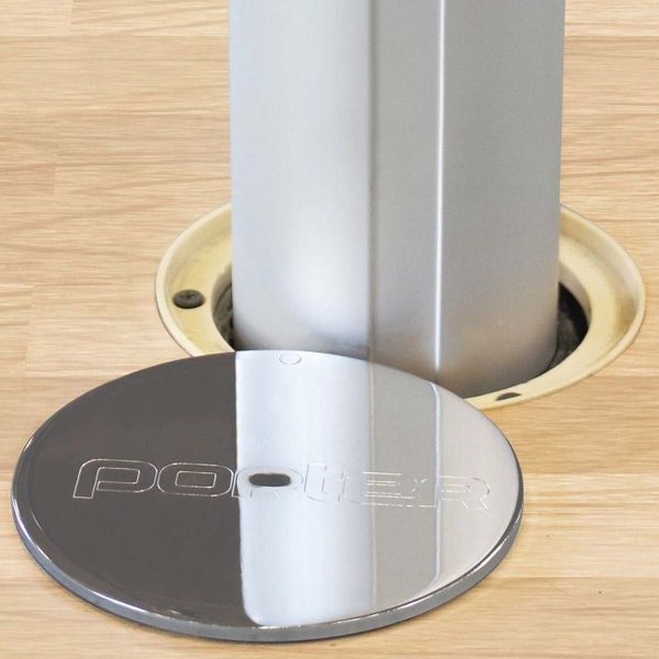 Porter 3-1/2" Floor Sleeve and Cover Plate (each)