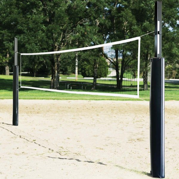 First Team Sand Blast Complete Outdoor Sand Volleyball Net System W/ GROUND SLEEVES