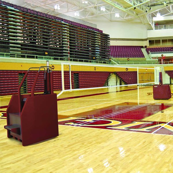 Bison Arena II Portable Free-Standing Volleyball Net System