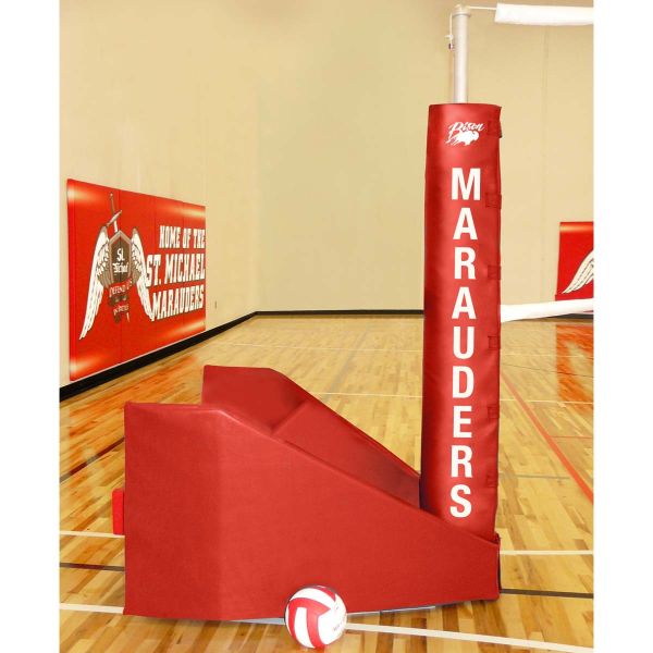 Bison Arena JR Portable Freestanding Volleyball Net System