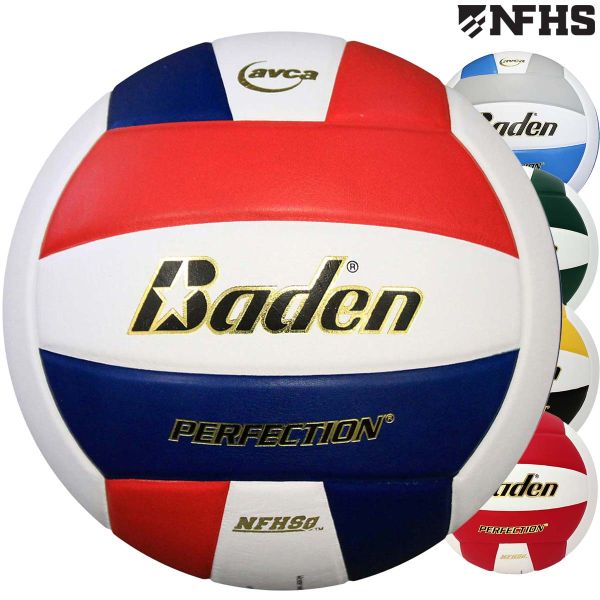 Baden VX5E Perfection 15-0 Leather Game Volleyball, COLORS