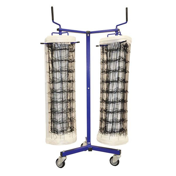 Jaypro Double Volleyball Net Storage Cart, VNK22 