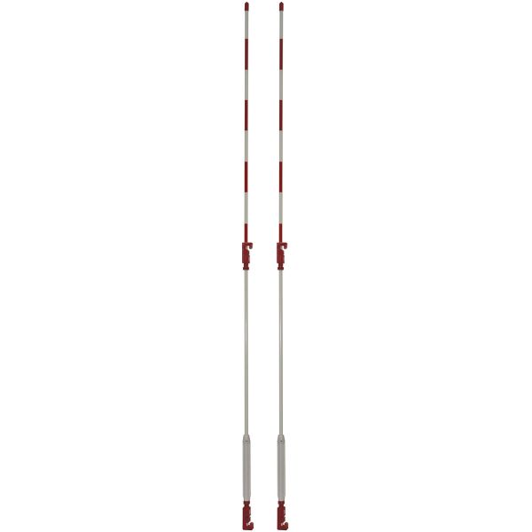 Jaypro Universal Volleyball Net Antennae, VBA-80  (pair)