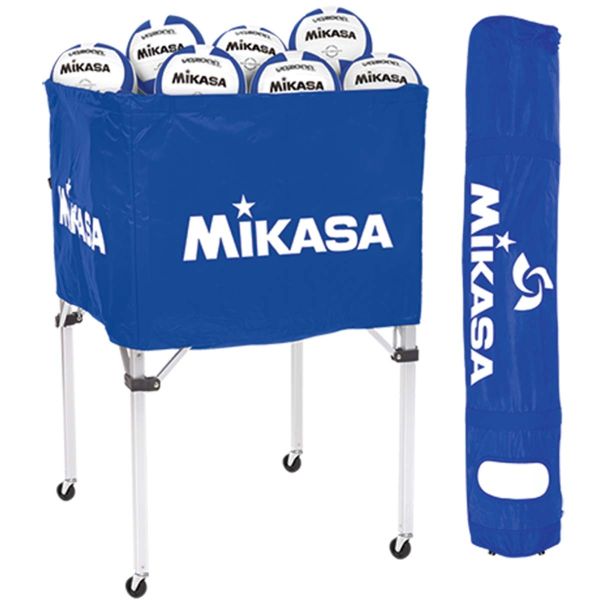 Mikasa BCSPSH Volleyball Cart, ROYAL
