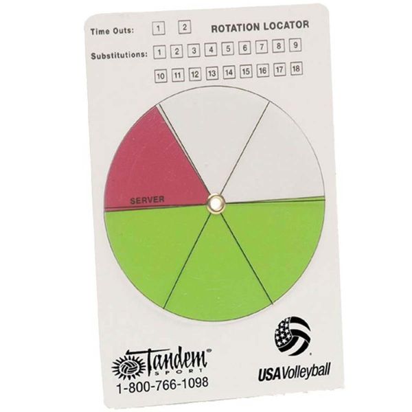 Volleyball Rotation Locators, SINGLE