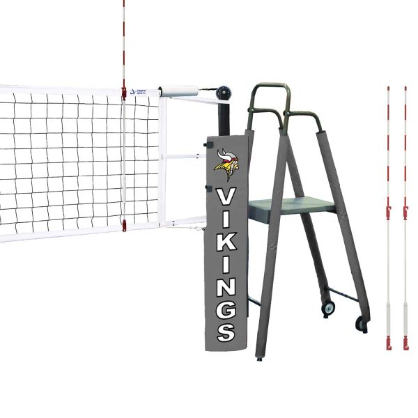 Jaypro PVB-9000/9500 Carbon Ultralite Volleyball Net System Package