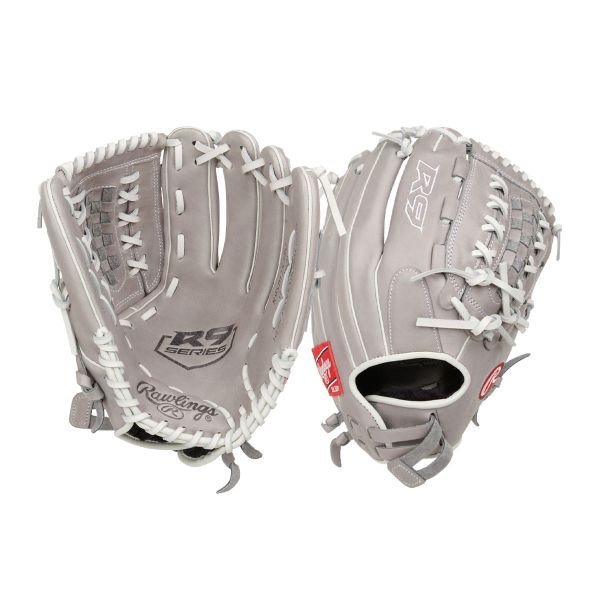 Rawlings 12.5" R9 Double Laced Basket Web Fastpitch Softball Glove