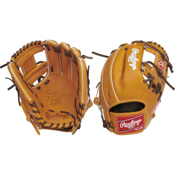 Rawlings, 2021 Texas Rangers Heart of The Hide Glove, 11.5-Inch, Standard, Single Post Web, Conventional Back, Adult, Right Handed