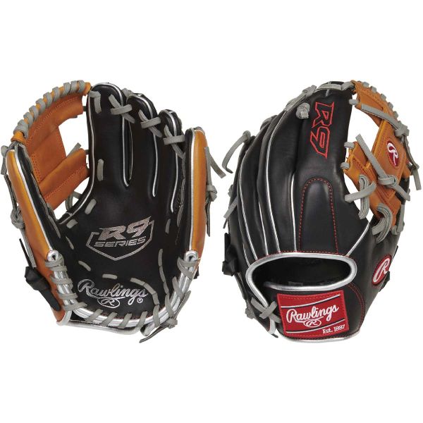 Rawlings 11.25&quot; Youth R9 Contour Baseball Glove