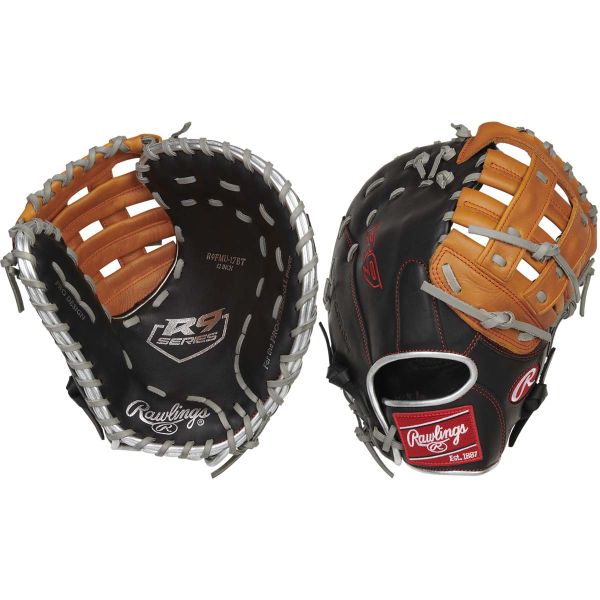 Rawlings 12&quot; Youth R9 Contour Baseball First Base Mitt